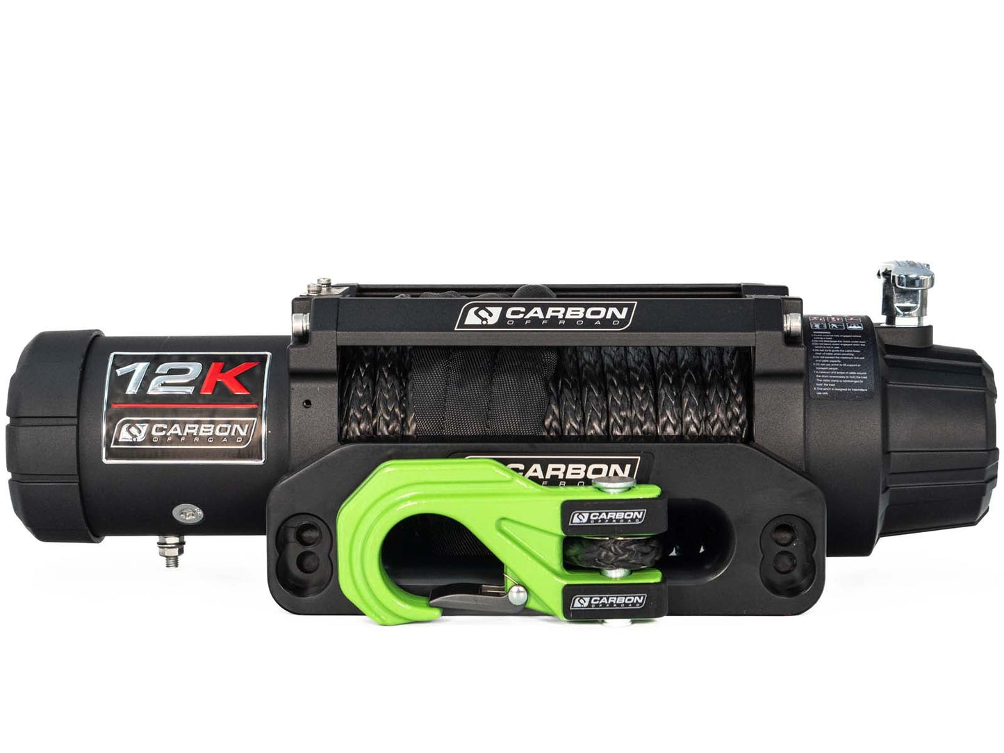 Carbon 12K - 12000lb Winch V3 - CW - 12KV3GRE 13