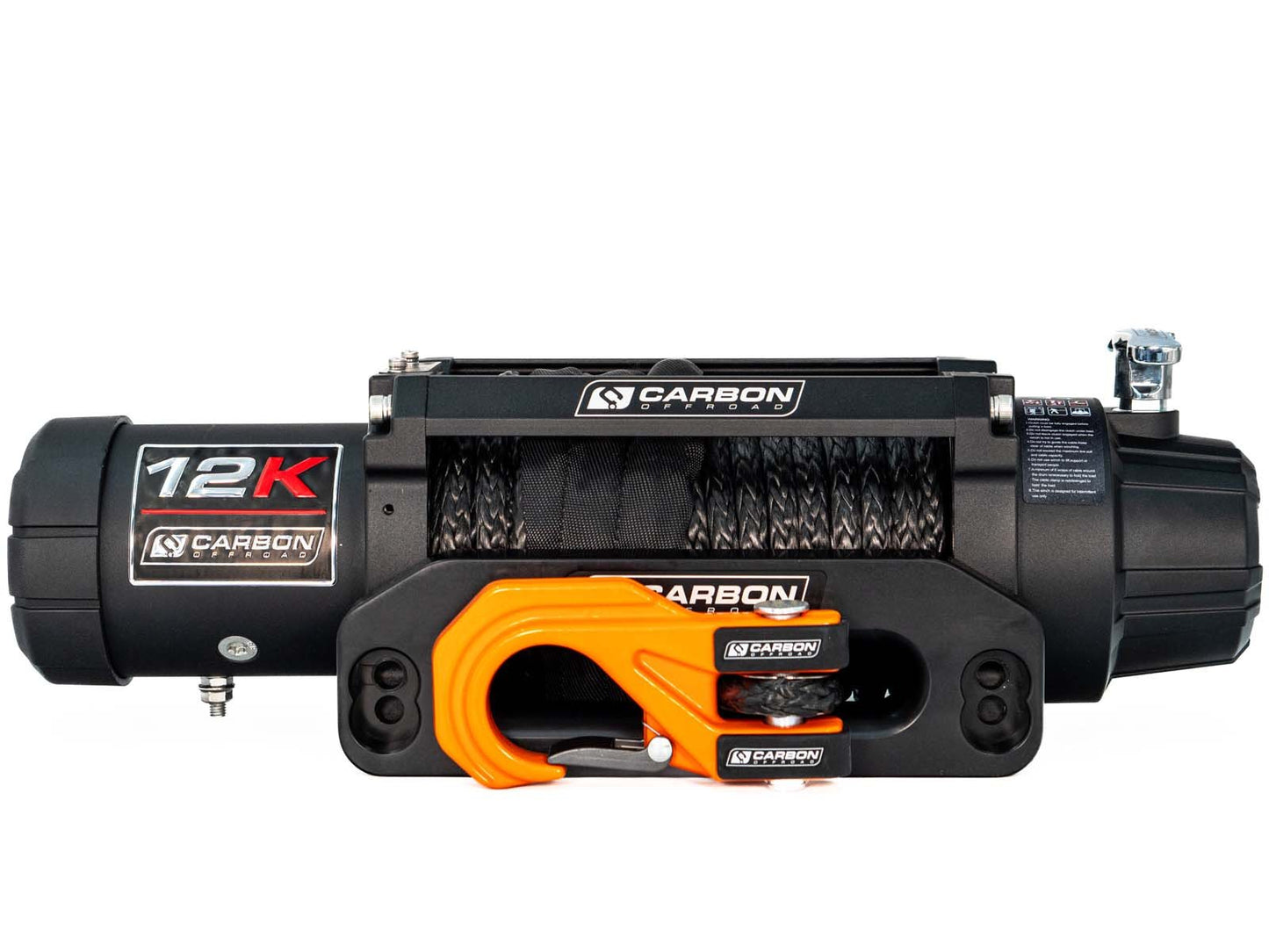 Carbon 12K - 12000lb Winch V3 - CW - 12KV3ORA 12