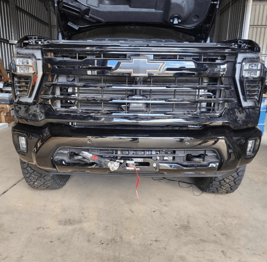 Hidden Winch Cradle | Suits Chevy Silverado 2500HD 4th Gen (19-25)