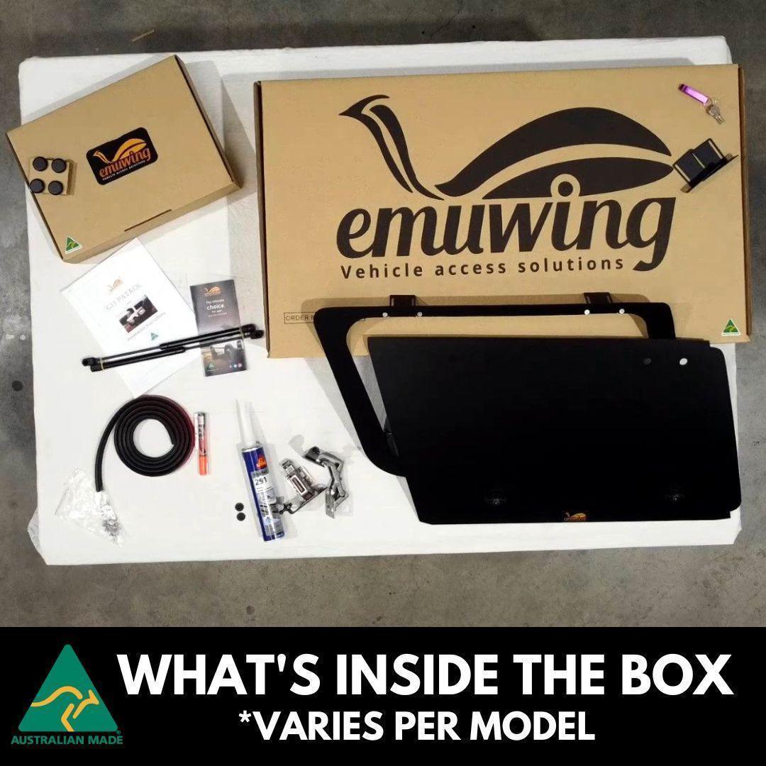 Gullwing Window – Land Rover Defender 90, 110 – Emuwing - Revolve4x4