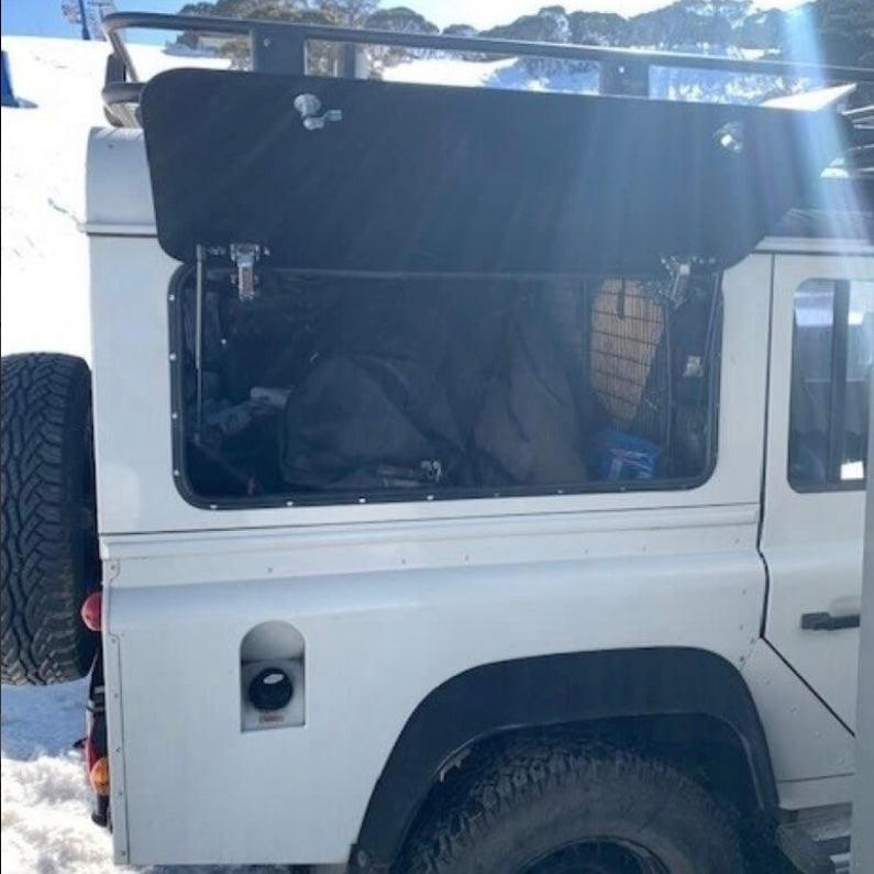 Gullwing Window – Land Rover Defender 90, 110 – Emuwing - Revolve4x4