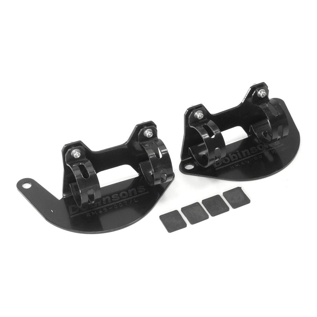 Dobinsons Remote Reservoir Mounting Kit - Nissan Patrol GQ/GU Front - Revolve4x4