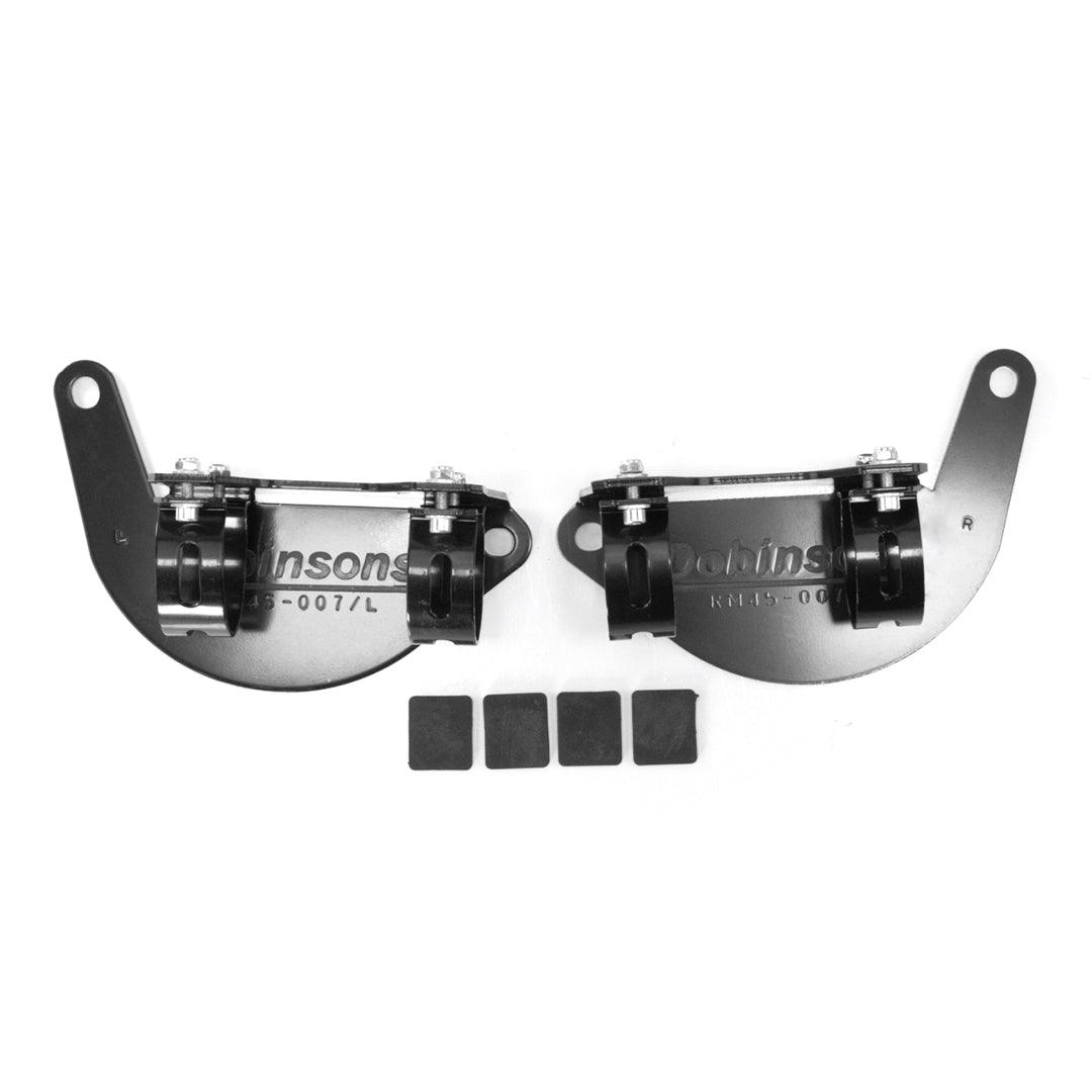 Dobinsons Remote Reservoir Mounting Kit - Nissan Patrol GQ/GU Front - Revolve4x4