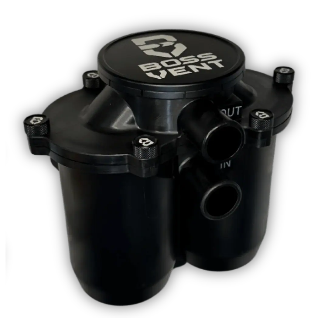 BossVent Ford Ranger PX2 & PX3 (2015 – 2022 3.2L 5Cyl TDCI P5AT) Oil Catch Can Kit