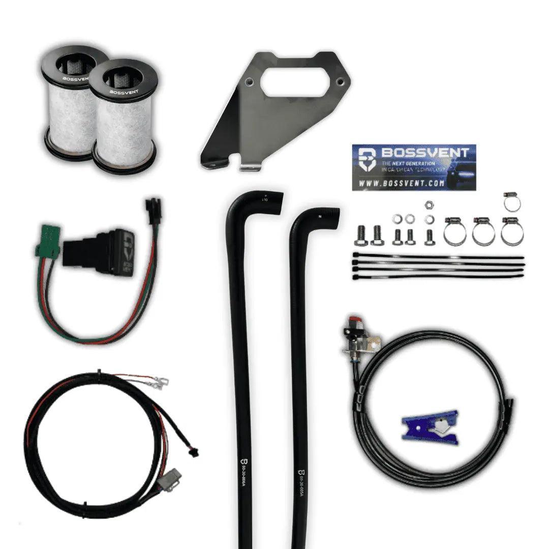 BossVent Mitsubishi Pajero Sport QE (2016-2023 2.4L Turbo Diesel) Oil Catch Can Kit