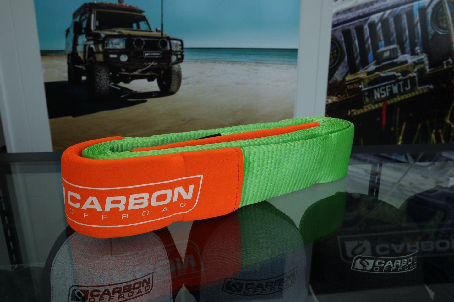 Carbon Offroad 12 tonne x 5 metre tree trunk protector strap - CWA - 5MTTP 3 Carbon Offroad