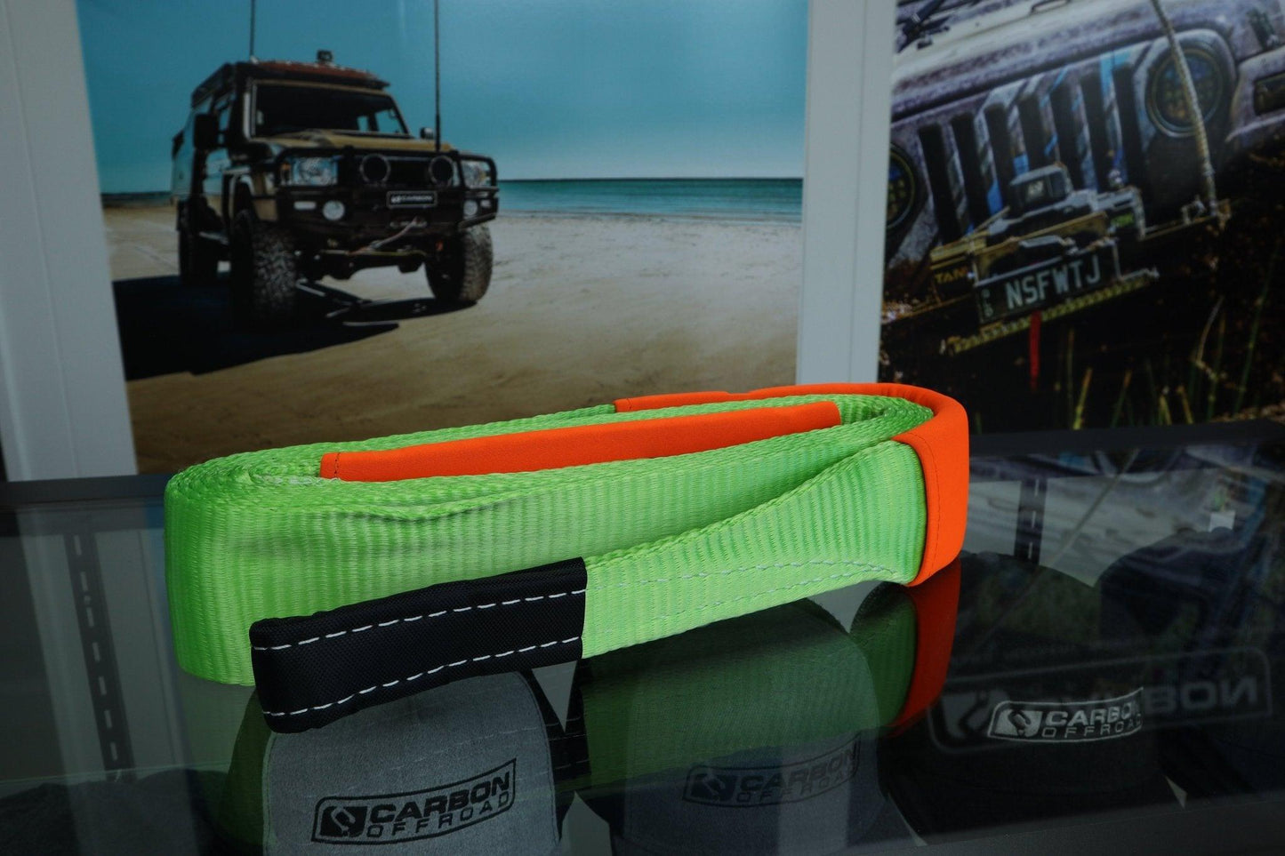 Carbon Offroad 12 tonne x 5 metre tree trunk protector strap - CWA - 5MTTP 2 Carbon Offroad