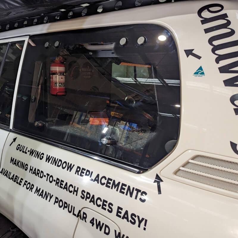 Gullwing Window – Land Cruiser 100/105 Series and Lexus LX470 1998 – 2007 – Emuwing - Revolve4x4