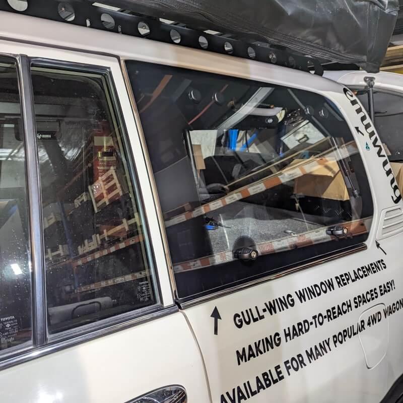 Gullwing Window – Land Cruiser 100/105 Series and Lexus LX470 1998 – 2007 – Emuwing - Revolve4x4