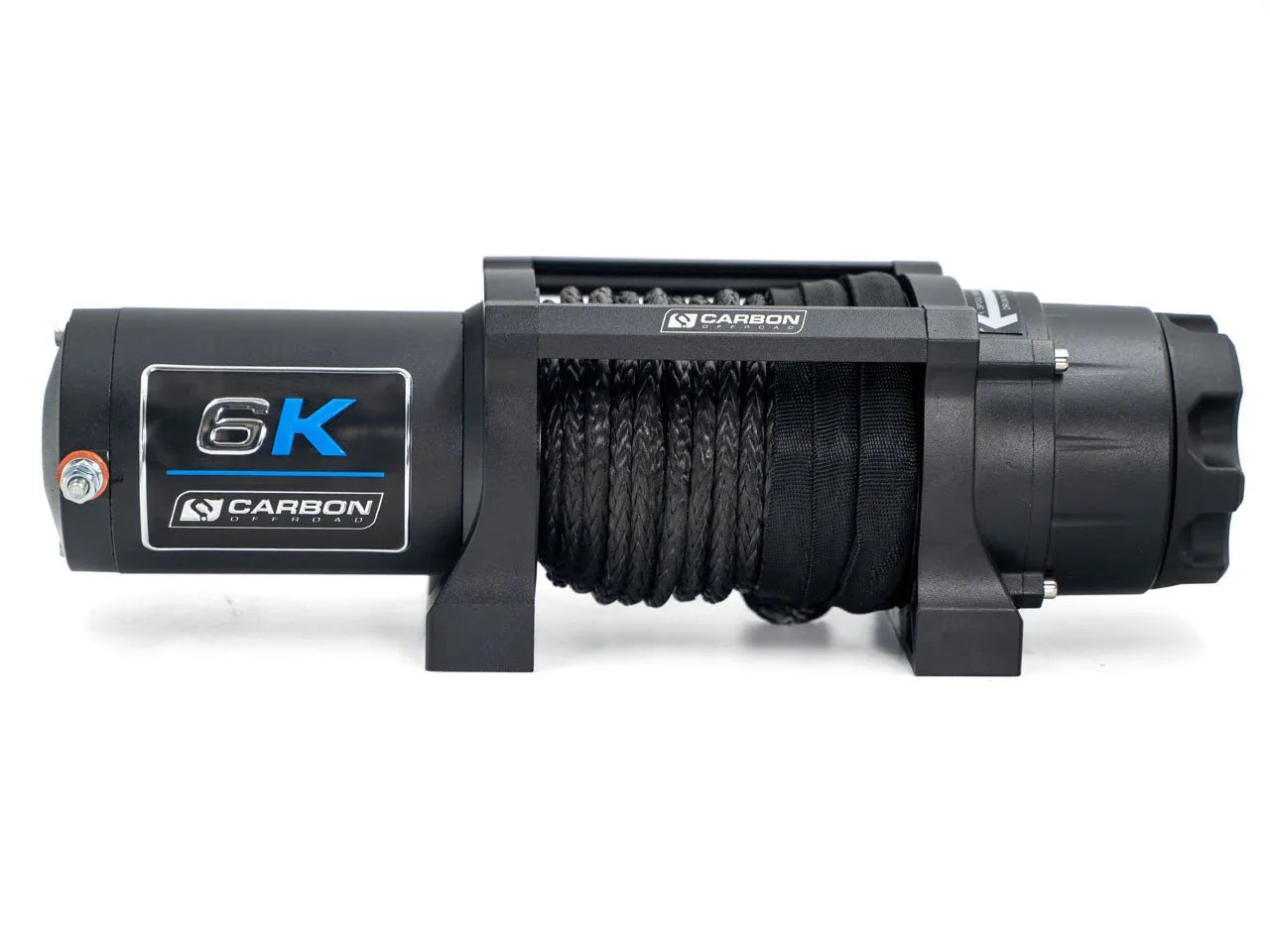 Carbon Offroad 6000lb ATV/Small 4X4 Winch - CW - XD6 4