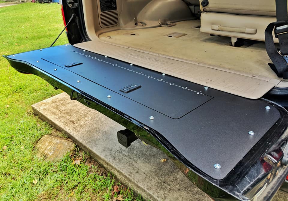 100/105 Series LandCruiser Tailgate Storage 2000-2007 - Revolve4x4