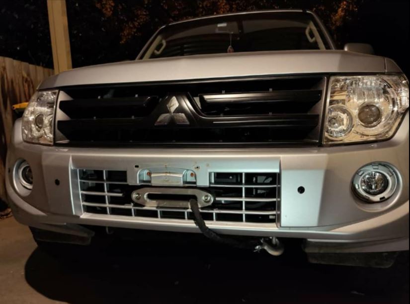 Hidden Winch Cradle - Mitsubishi Pajero NS-NX (06-22)