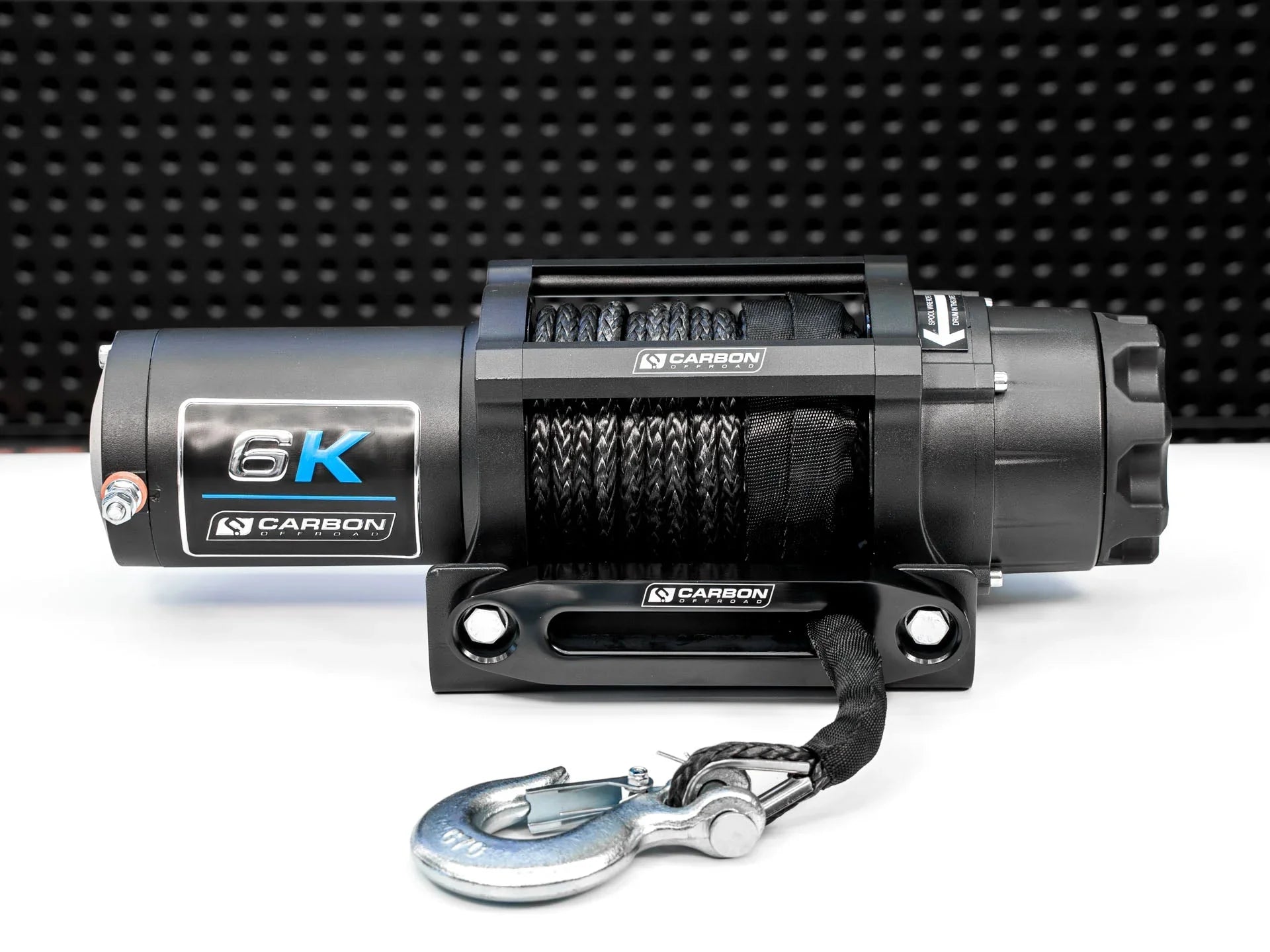 Carbon Offroad 6000lb ATV/Small 4X4 Winch 24V - CW - XD6 - 24V 1