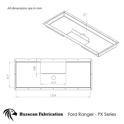 PX Ranger Tailgate Storage 2012-2022 - Revolve4x4