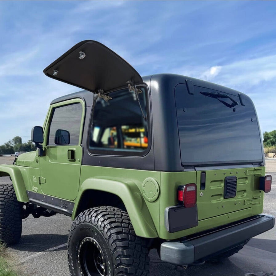 Gullwing Window – Jeep Wrangler TJ (2 door) 97-06 – Emuwing