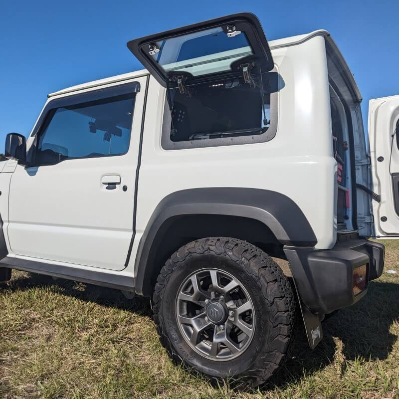 Gullwing Window – Suzuki Jimny Gen 4 JB74 - Emuwing - Revolve4x4