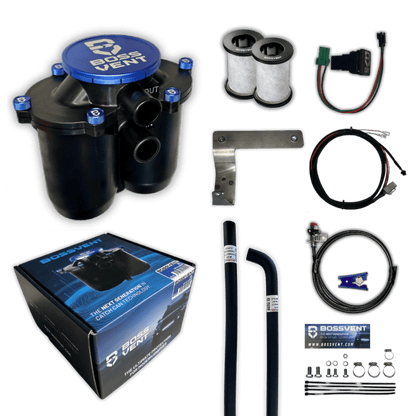 BOSSVENT 200 Series Land Cruiser (2008-2021 4.5L VDJ 200 Turbo Diesel) Oil Catch Can Kit