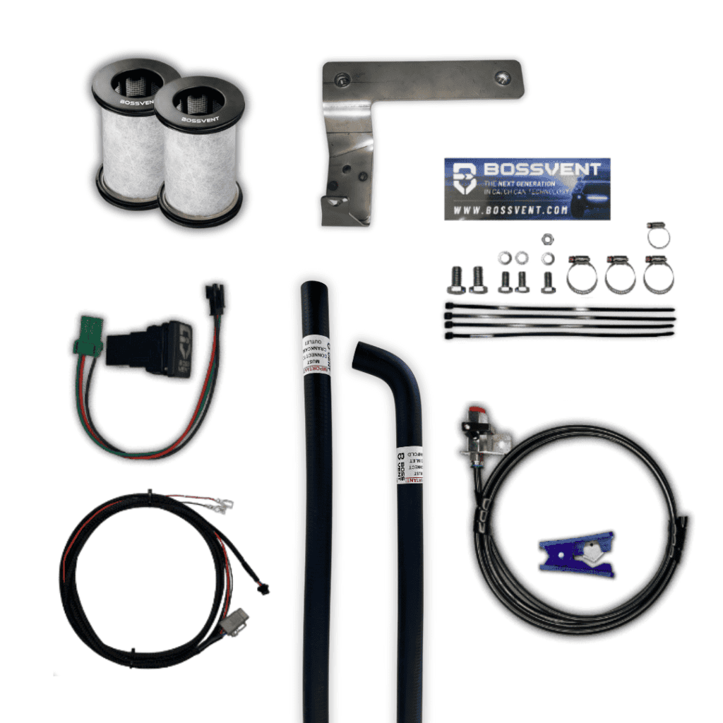 BOSSVENT 200 Series Land Cruiser (2008-2021 4.5L VDJ 200 Turbo Diesel) Oil Catch Can Kit