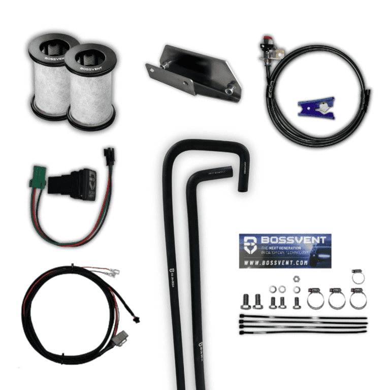 BossVent Mazda BT-50 (2020-on 3.0L Turbo Diesel) Oil Catch Can Kit - Revolve4x4