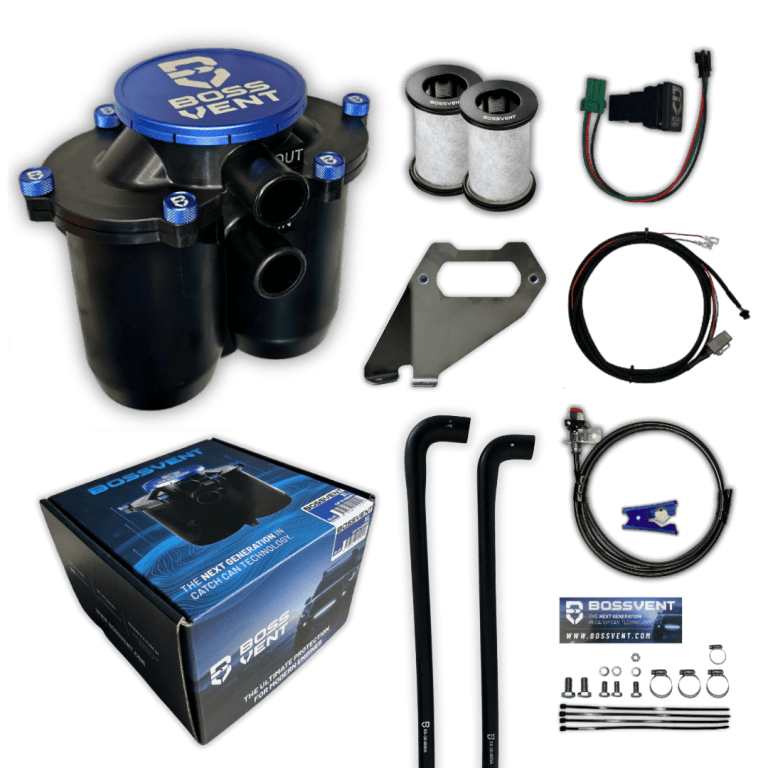 BossVent Toyota Fortuner (2015-2022 2.4L/2.8L Turbo Diesel) Oil Catch Can Kit - Revolve4x4