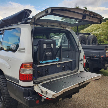 100/105 Series LandCruiser Tailgate Storage 2000-2007